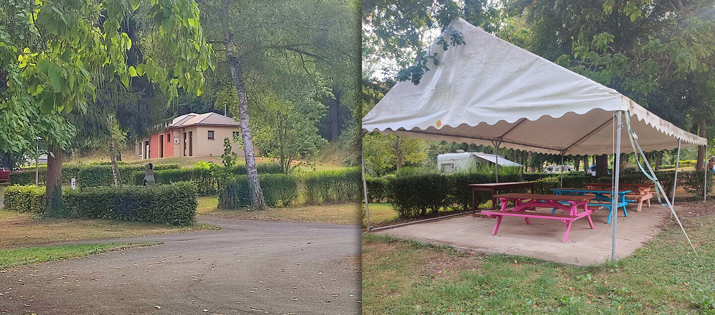 emplacement camping car